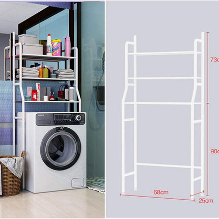 CARLA HOME 3-Tier Over Washing Machine Storage Rack for Laundry Room or Kitchen.