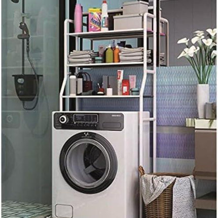 CARLA HOME 3-Tier Over Washing Machine Storage Rack for Laundry Room or Kitchen.