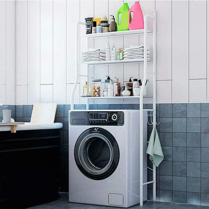CARLA HOME 3-Tier Over Washing Machine Storage Rack for Laundry Room or Kitchen.