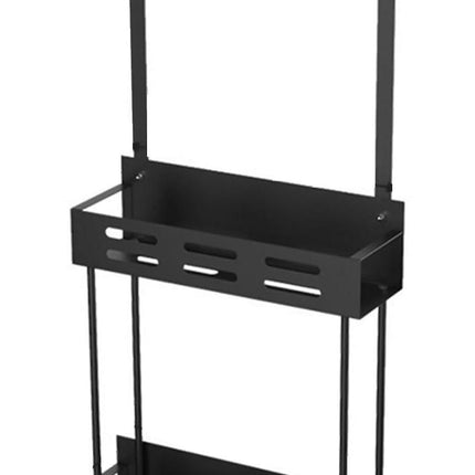 CARLA HOME Over the Door 2-tier Shower Caddy Organizer Shelf with Hooks for Bathroom.