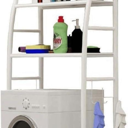 CARLA HOME 3-Tier Over Washing Machine Storage Rack for Laundry Room Space Saving, Towels, Detergent & Bathroom Essentials.