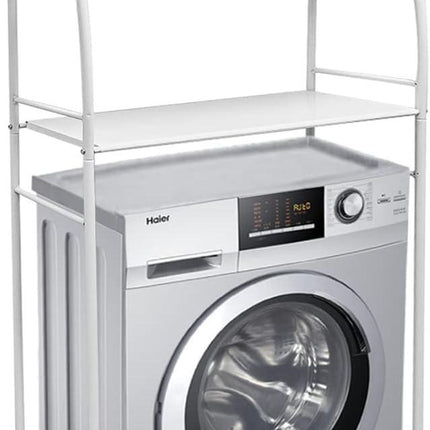 CARLA HOME 3-Tier Over Washing Machine Storage Rack for Laundry Room Space Saving, Towels, Detergent & Bathroom Essentials.