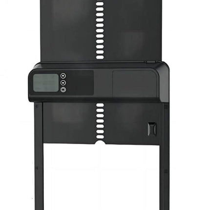 CARLA HOME Automatic Chicken Coop Door with Timer & LCD Screen, Anti-Pinch Safety, Easy Battery Operation & Weatherproof for Outdoor Coops.