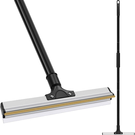 CARLA HOME Pet Hair Remover Broom with Long Handle, Reusable Fur & Lint Remover for Dog & Cat Hair.