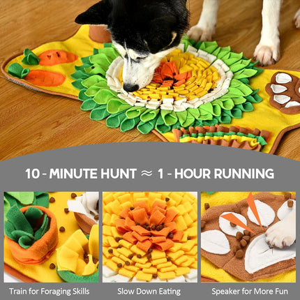 CARLA HOME Snuffle Interactive Feeding Mat Toy for Dogs & Pets.