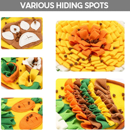 CARLA HOME Snuffle Interactive Feeding Mat Toy for Dogs & Pets.