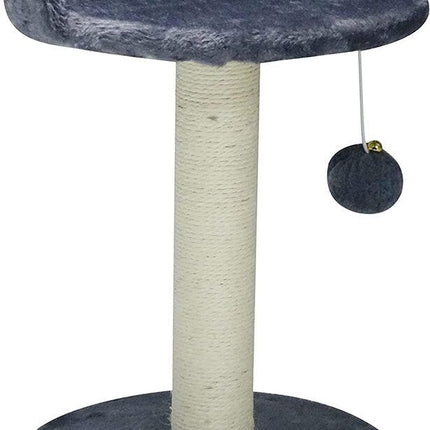 CARLA HOME Cat Tree Tower for Indoor Cats with Plush Perch, Sisal Scratching Post & Hanging Ball Toy for Kittens or Small Breeds.