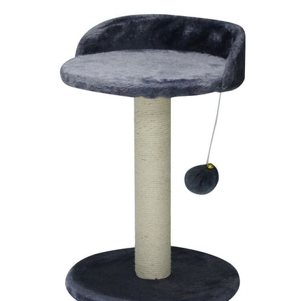 CARLA HOME Cat Tree Tower for Indoor Cats with Plush Perch, Sisal Scratching Post & Hanging Ball Toy for Kittens or Small Breeds.