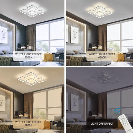 Modern LED Ceiling Light Remote Control (60 cm).
