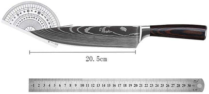 Professional Chef's Knives for Kitchen and Restaurants (20 cm).