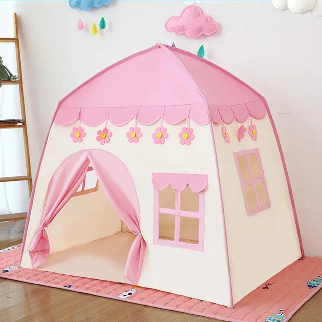 130cm Pink Princess Castle Tent for Kids.