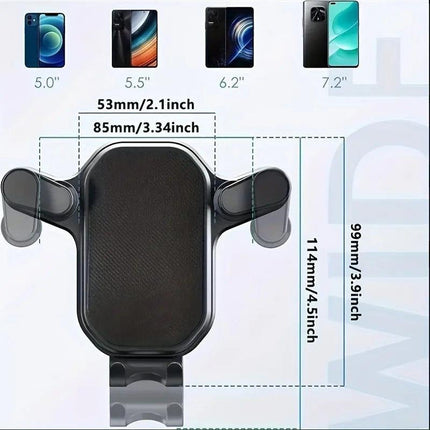 Car Phone Holder Air Vent Clip GPS Stand.