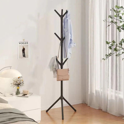 Floor-to-Floor Clothes and Hats Rack Holder.