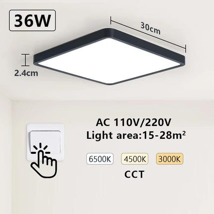 Smart LED Ceiling Lamp Voice Control Alexa.