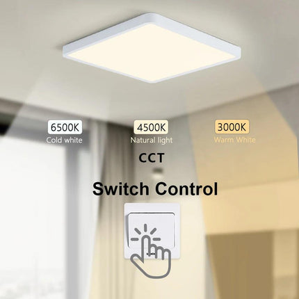 Smart LED Ceiling Lamp: App & Voice Control.