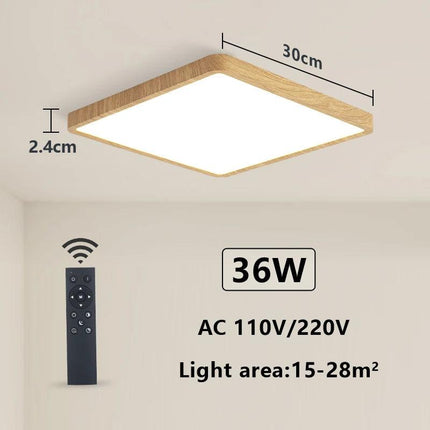 Smart LED Ceiling Lamp Voice Control Under 40 Characters.