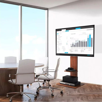 Adjustable Wood TV Stand for 32-65 Inch LCD LED.