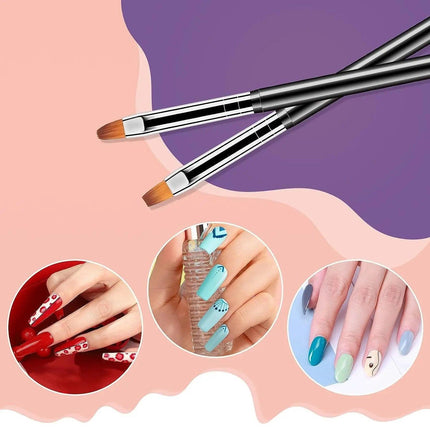 31Pcs Nail Art Brushes and Dotting Tools.