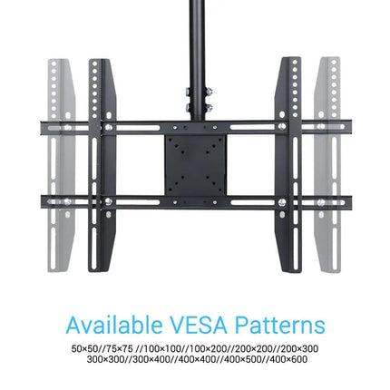 Adjustable Ceiling TV Mount for 26-65" LCD LED.