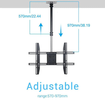 Adjustable Ceiling TV Mount for 26-65" LCD LED.