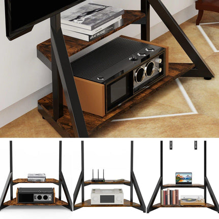 Adjustable Floor TV Stand for 40-75" LCD LED.