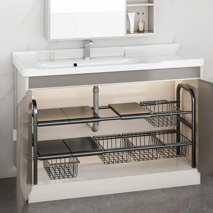 Expandable Under Sink Organizer Set 8 Panel.