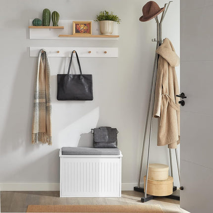 Hallway Shoe Bench Rack Cabinet Seat Cushion.
