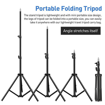 Portable Adjustable Laptop Projector Stand Tripod with Tray.