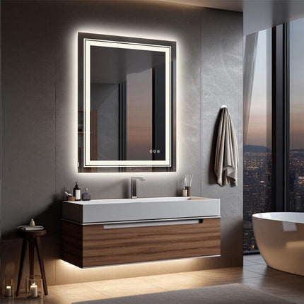 LED Bathroom Mirror 1830x900mm Anti-fog Shatterproof.