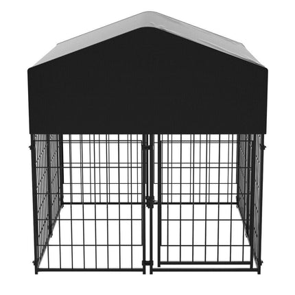 Extra Large Welded Wire Dog Kennel Outdoor Heavy Duty Crate Cage.
