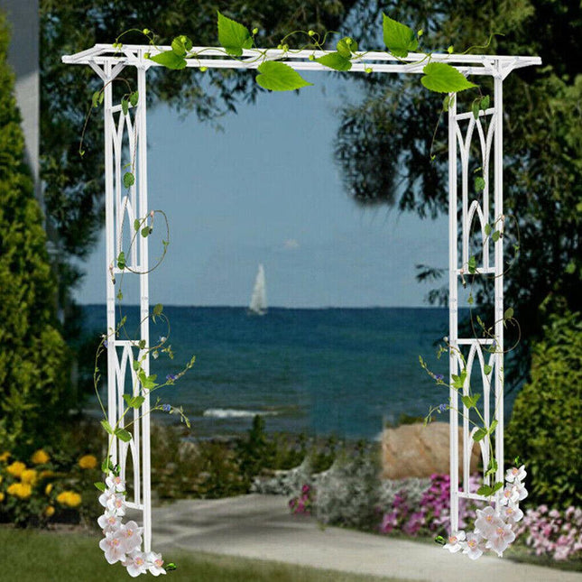 Stereoscopic Metal Garden Arch Arbor Wedding Pergola Trellis.