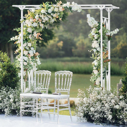 Stereoscopic Metal Garden Arch Arbor Wedding Pergola Trellis.