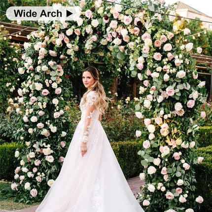 Stereoscopic Metal Garden Arch Arbor Wedding Pergola Trellis.
