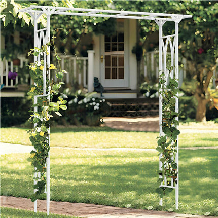 Stereoscopic Metal Garden Arch Arbor Wedding Pergola Trellis.