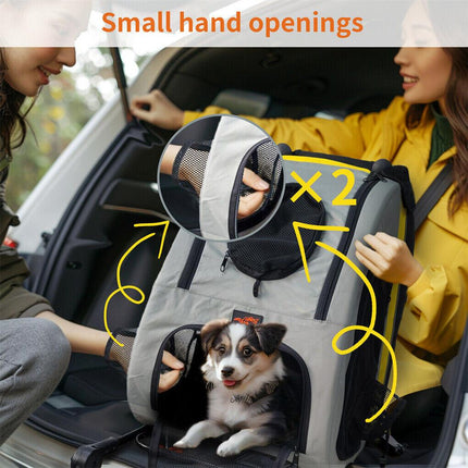 Dog Stroller Car Mounted Outdoor Pet Cart.