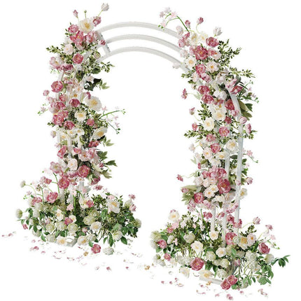 Metal Wedding Arch Garden Arbor Floral Stand Indoor/Outdoor.