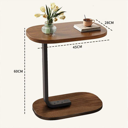 Modern Coffee Side End Table Desk Bedside Sofa Tea Tables Wooden Metal.