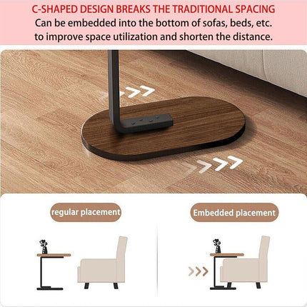 Modern Coffee Side End Table Desk Bedside Sofa Tea Tables Wooden Metal.