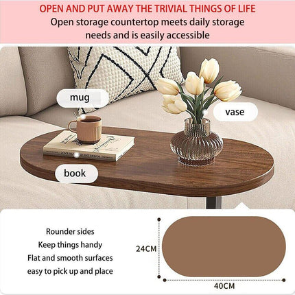 Modern Coffee Side End Table Desk Bedside Sofa Tea Tables Wooden Metal.