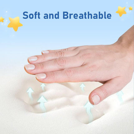 Cervical Memory Foam Pillow Butterfly Shape Standard Anti Snore.
