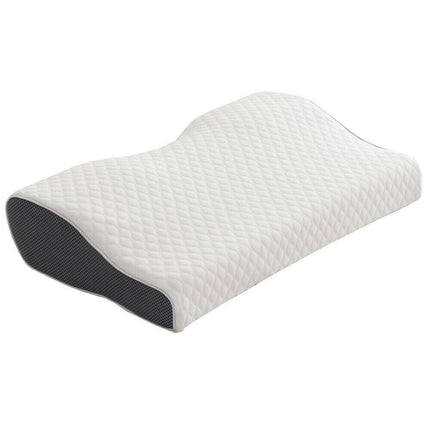 Cervical Memory Foam Pillow Butterfly Shape Standard Anti Snore.