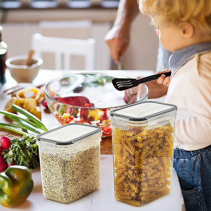 28-Piece Airtight Pantry Storage Containers with Lids for Kitchen Dry Food.