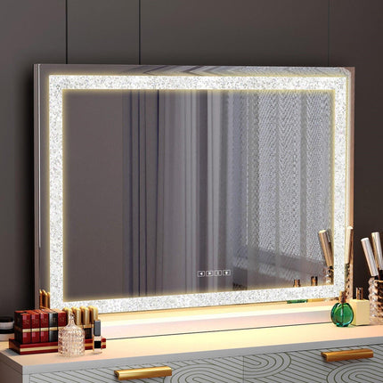LED Makeup Mirror Bluetooth Touch Sensor Hollywood Vanity.