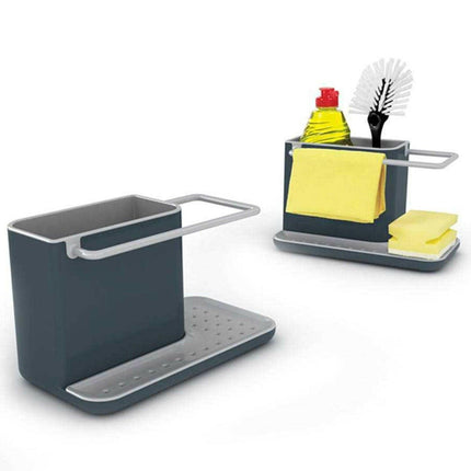 21cm Kitchen Sink Caddy Suction Sponge Soap Holder Organizer 13cm.