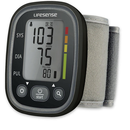 Automatic Digital Wrist Blood Pressure Monitor Black.