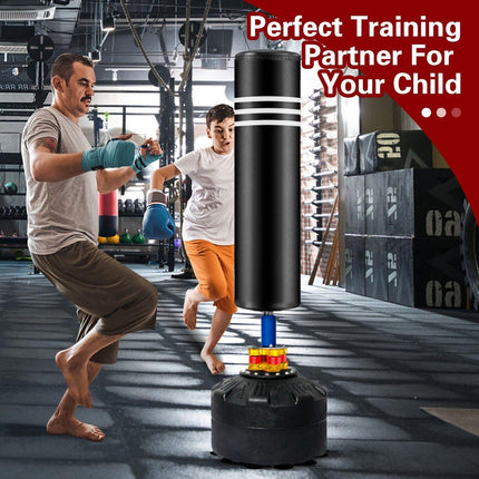 Punching Bag Stand for Adults & Kids - Boxing Training Speed Kick 175cm.