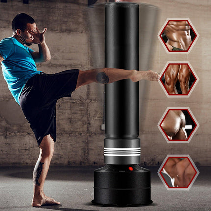 Standing Boxing Bag Punch Training for Adults Kids 170cm.