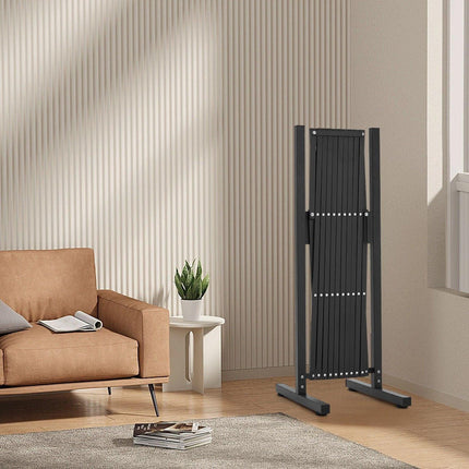 Retractable Aluminium Garden Gate Pet Fence Durable Indoor Outdoor.