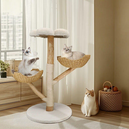 3 Tier Cat Tree Activity Centre Scratcher Post Climber.