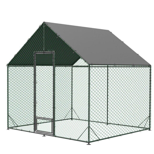 Large Chicken Coop Hen House 276x207x300cm Cage Enclosure.
